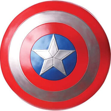 Captain America Metallic Shield 12inch